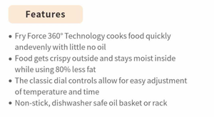 Điện nồi chiên không khí 2.5L mà không cần dầu Nồi chiên không khí - Product Image 2