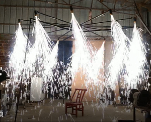 Fase di Nozze Primo Ballo 360 Gradi Appeso Fiore Rotante Telecomando Freddo Pyro Pirotecnici di Accensione Fuochi D'artificio Sistema di Cottura - Product Image 3