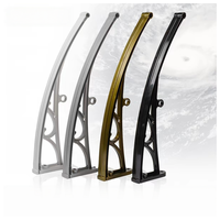 Supports de fixation murale en aluminium pour auvents de balcon
