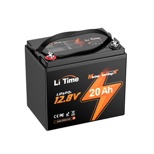 LiTime IP67 Schutz <span class=keywords><strong>12V</strong></span> <span class=keywords><strong>20Ah</strong></span> 800 CCA Marine Start Lithium batterie <span class=keywords><strong>LiFePO4</strong></span> <span class=keywords><strong>Cell</strong></span> US/EU/CA/AU Lithium-Ionen-Batterie pack - Product Image 1