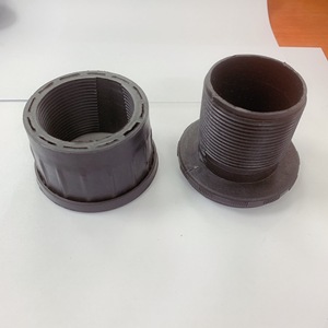 Siyah kare şekli 38mm 40mm 50mm ve 60mm çap tabanı ayarlayıcı metal masa tüp bacak son pelerin mobilya bacak - Product Image 4