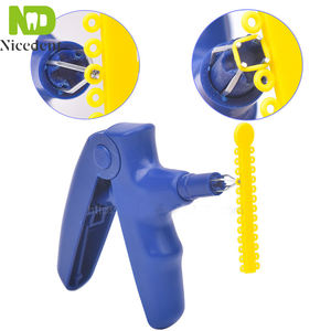 Pistola ortodontica dentale legatura legatura legatura stiva strumento di espansione pistola con legatura elastica 40 pz/borsa - Product Image 3