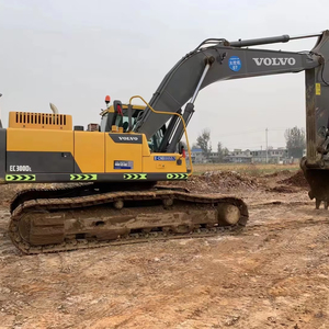 Excavadora usada Volvo EC300 de 30 toneladas en buenas condiciones, excavadora de componentes de motor central para minería para operaciones mineras de construcción - Product Image 1