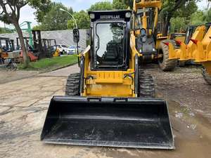 जापानी पृथ्वी-चलती मशीनरी का उपयोग बिल्ली 246d मिनी व्हील लोडर कैटरपिलर स्किड स्टीड लोडर - Product Image 5