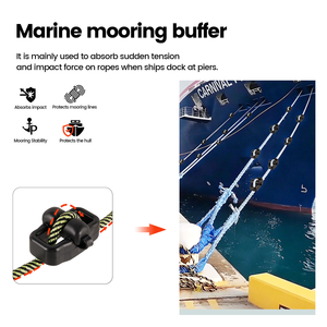 Ammortizzatore per <span class=keywords><strong>ormeggio</strong></span> marino <span class=keywords><strong>in</strong></span> TPU, corda snubber per <span class=keywords><strong>ormeggio</strong></span> barche, ammortizzatore di urto per l'attracco di yacht - Product Image 3