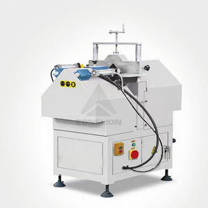 เครื่องทำประตูหน้าต่างพีวีซีหัวเดียวเครื่องจักรแปรรูปอลูมิเนียมโพรไฟล์สแตนเลสมอเตอร์เชื่อมหน้าต่าง PLC upvc - Product Image 4