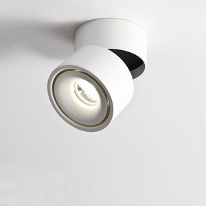 Luz descendente <span class=keywords><strong>LED</strong></span> giratoria de 360 grados COB más vendida 12W 10W <span class=keywords><strong>Downlight</strong></span> montado en superficie de aluminio <span class=keywords><strong>para</strong></span> interiores - Product Image 6