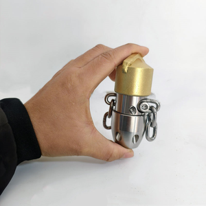 G1/<span class=keywords><strong>2</strong></span> G3/8 40L 高圧洗浄機 下水道ジェッター ダイヤモンドチェーン回転ノズル 排水ジェットノズル 耐久性のある合金ヘッド - Product Image 3