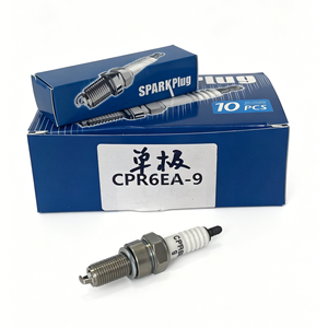 Bujía de motocicleta de alta calidad 6899/CPR6EA-9 de un solo polo y tres garras, adecuada para Haojue/Suzuki/Yamaha 100 125cc - Product Image 3