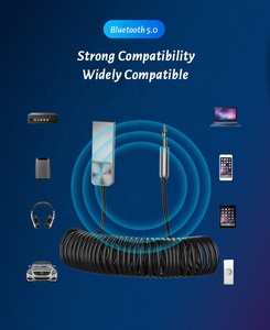 USB <span class=keywords><strong>Dongle</strong></span> 3.5mm jack cho <span class=keywords><strong>Bluetooth</strong></span> AUX Adapter cho thu xe âm thanh âm nhạc mic rảnh tay <span class=keywords><strong>Bluetooth</strong></span> xe Kit tự động loa - Product Image 6