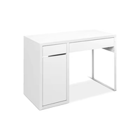 Table de bureau blanche Bureau exécutif moderne Bureau d'ordinateur de bureau Escritorio Oficina