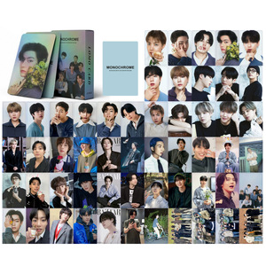 Mercancía del Grupo <span class=keywords><strong>Idol</strong></span> de Kpop, 55 Piezas/caja, Revista Bangtan Boys V, Fotocarta de JIMIN de Octubre, Tarjeta Lomo, Tarjeta Fotográfica - Product Image 4
