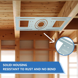 Confezione da 24 nuove staffe di montaggio per luci LED a wafer da 3/4/6 pollici, alloggiamento per illuminazione a incasso sottile da 26 pollici - Product Image 5