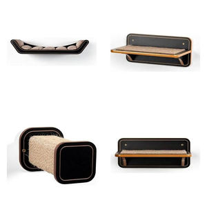 Ensemble de jeu mural modulaire pour <span class=keywords><strong>chat</strong></span> YOUME, moderne, gain de place, en MDF 15 mm, résistant à l'humidité, certifié ISO et BSCI - Product Image 3