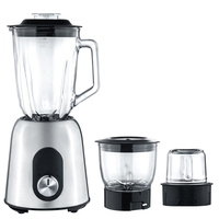 Set Blender Multi-Fungsi 4-in-1 untuk Smoothie, Pencacahan, dan Penggilingan