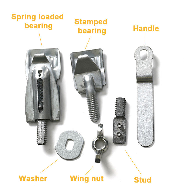 Galvanized Steel HVAC Accessories Spring Loaded Bearing| Alibaba.com