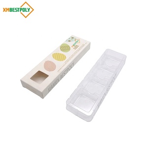 Caja de Embalaje de Papel para Caramelos y Chocolates con Logotipo Impreso en Dorado, <span class=keywords><strong>4</strong></span> Unidades, con Inserto para Dulces y Regalos - Product Image 1