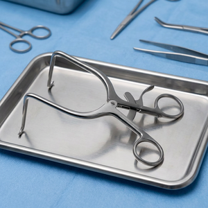 Retractor Quirúrgico Ginecológico Manual de Acero Inoxidable BK Industries, Instrumento con Certificación CE ISO13485 Clase I para Uso en Cirugía - Product Image 6