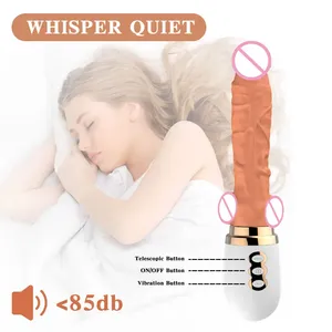 Silicone Dildo <strong>Sex</strong> <strong>Machine</strong> for Women with Suction Base Clit G Spot Vibrator Heating Vagina <strong>Anal</strong> Stimulator Adult Toys - Product Image 5