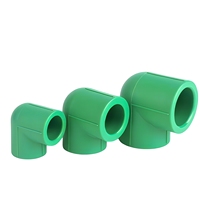 Raccord coudé PPRC pour systèmes de plomberie eau chaude et froide – Connecteur durable en polypropylène pour usage domestique et industriel – Raccords robustes