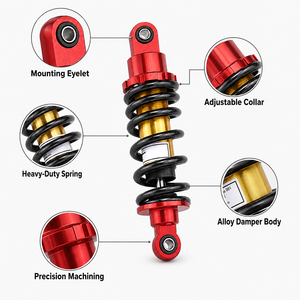 Amortisseur arrière réglable pour moto 250 mm, suspension pour ATV Apollo Stomp 50cc 70cc 90cc 110cc <span class=keywords><strong>125cc</strong></span> 150cc SSR125 CRF50 - Product Image 5
