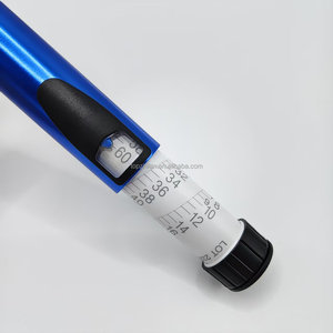 High Precision Reusable Metal Injection <b>Pen</b> Multi Function Dose Dial 3ml Cartridge Compatible <b>Refillable</b> Portable <b>Pen</b> Injector - Product Image 3