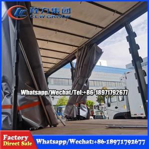 Precio de fábrica ISUZU GIGA <span class=keywords><strong>FVR</strong></span> 4X2 Puerta lateral Cortina abierta Van Truck para la <span class=keywords><strong>venta</strong></span> - Product Image 5