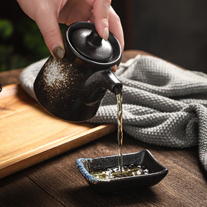 Besafe stoviglie in ceramica giapponese condimento piatto coperchio salsa di soia bottiglia di aceto contenitore <span class=keywords><strong>olio</strong></span> unico <span class=keywords><strong>per</strong></span> spezie mantiene - Product Image 2