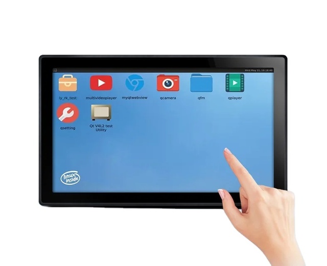 21.5 Inch Open Frame Industrial Tablet PC Touchscreen Monitor Computer Integrated for Kiosk Vending Machine Cabinet