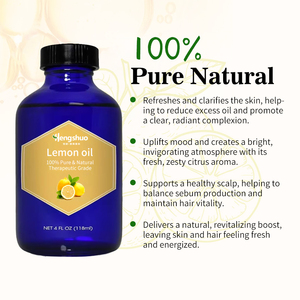 Aceite de Limón Fresco Botánico Puro y Perfumado 100% <span class=keywords><strong>Natural</strong></span>, en Botella a Granel de 250 ml, de Primera Calidad y Sostenible - Product Image 3