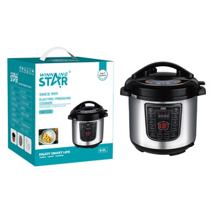 Olla arrocera/olla a presión/olla a presión eléctrica Winningstar exclusiva para el mercado internacional de 6L con función de temporizador. - Product Image 1