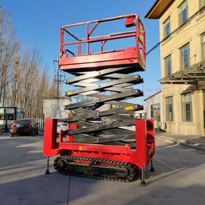 Plataforma Elevadora de Tijera Eléctrica Todoterreno de 10m 12m 14m - Product Image 4