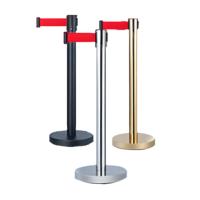 Barrière rétractable portative de trafic de ceinture pour la gestion de file d'attente d'événement pour le contrôle de foule