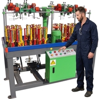 Machine à tresser haute vitesse et haute productivité pour cordes en PP/PE – Corde d'escalade statique à double tressage