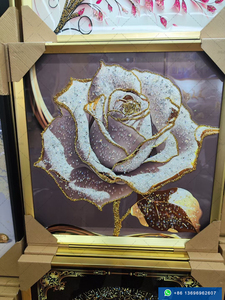 Sang Trọng Hiện Đại Tối Giản Trừu Tượng Vàng Áp phích In Bắc Âu Trang Trí Nội Thất Tường Nghệ Thuật Pha Lê Sứ Sơn Cho Phòng Khách Trang Trí Nội Thất - Product Image 2