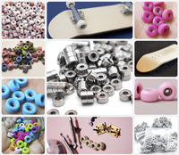 محامل كروية صغيرة عالية الجودة 681 681X 681XZZ مقاس 1.5×4×1.2 ملم و1.5×4×2 ملم لعجلات لوح التزلج