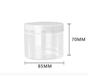 Conteneurs d'emballage pour crème, transparents, diamètre 85mm, 280ml, 50 pièces - Product Image 3