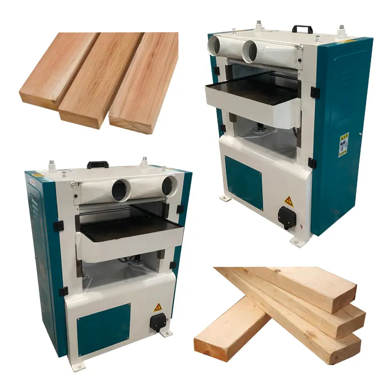 Automação Wood Thicknesser Planner e Espessura Plaina Plaina De Madeira