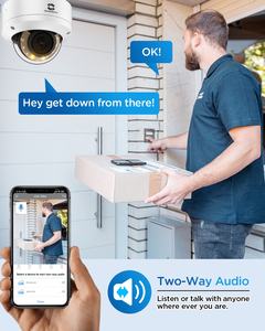 Système de caméra de sécurité PoE GWSECU 32 canaux 4K avec comparaison faciale IA, audio bidirectionnel et vision nocturne couleur intégrale - Product Image 3