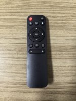 Télécommande TV IR RF noire à 15 boutons, télécommande infrarouge pour décodeur, compatible avec le projecteur HY320 Hy300