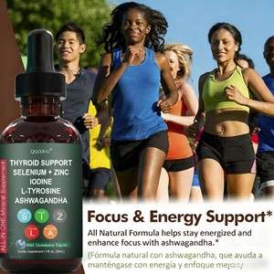 مكمل غذائي لدعم الغدة الدرقية بالجملة، يعزز المناعة ومضاد للأكسدة، يدعم الصحة والطاقة، قطرات السيلينيوم السائلة - Product Image 4