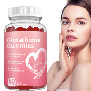 Vitaminas OEM Gomitas de L-Glutatión Blanqueadoras y que Mejoran la Inmunidad, Suplemento con Colágeno para Mujeres, No se Recomienda, 60 Gomitas - Product Image 1