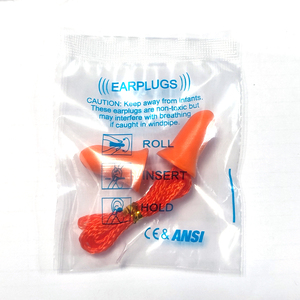 Biểu tượng tùy chỉnh phích cắm tai cách âm chuông hình dạng bọt Earplug nhà sản xuất - Product Image 1