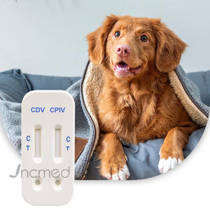 <span class=keywords><strong>Test</strong></span> combiné d'antigènes pour l'<span class=keywords><strong>infection</strong></span> virale canine (CDV, CPIV) à usage vétérinaire - Product Image 1
