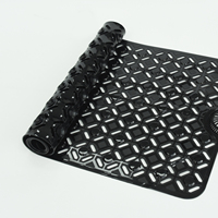 YIDE Tapis de baignoire antidérapants au design avancé avec passoire à cheveux avec ventouses Tapis de bain de douche écologique
