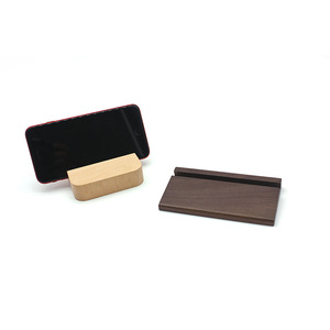 Base de Calendario de Madera Maciza de Nogal Negro Pulido, Impresión de Logotipo Personalizado, Soporte Decorativo de Escritorio S12 - Product Image 4