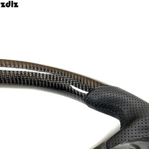 Volant pour <span class=keywords><strong>Chevrolet</strong></span> Cruze Malibuxl Explorer Orlando Cavalier, personnalisation du volant en fibre de carbone - Product Image 5