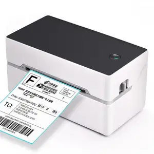 Imprimante thermique d'étiquettes 80mm, 3 pouces, noir et blanc, codes-barres, imprimante thermique USB et BT