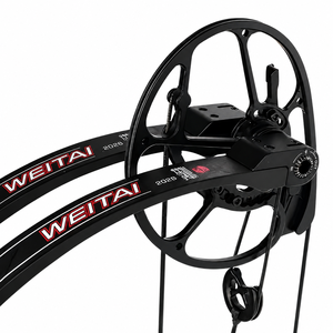 Arc composite FAKA FH28 en aluminium - Convient pour la chasse 50-80 Lbs. 75 % d'effort réduit pour tirer sur des lignes de 25 à 30 pouces FH28 FH28 - Product Image 4