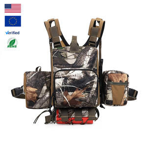 PTG Caza Camuflaje Binoculares personalizados Bolsas de pecho Bino Arnés Binocular Arnés Paquete de pecho con bolsa de telémetro - Product Image 1